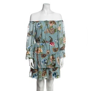 Alice + Olivia Waylon floral dress Size 4